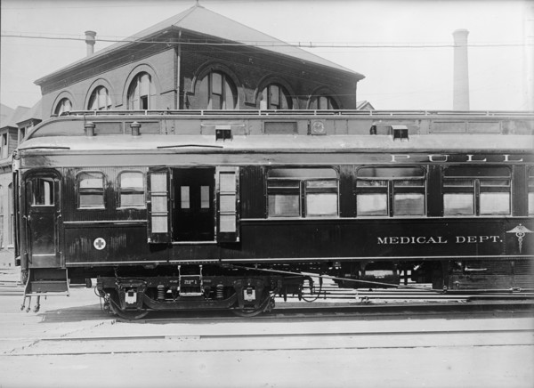 Army, U.S, Hospital Car, 1917.