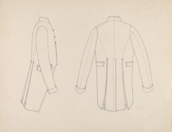 Boy's Cutaway Jacket, c. 1938.