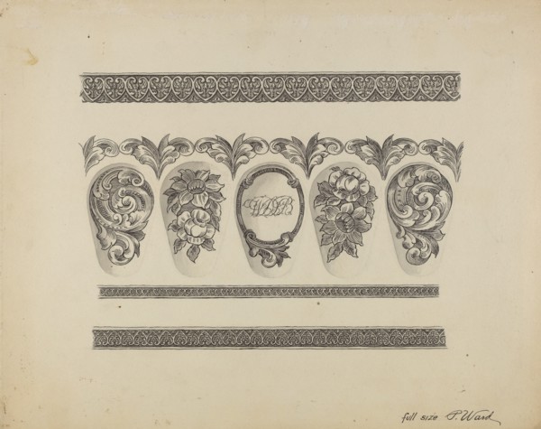Silver Christening Bowl, 1940.
