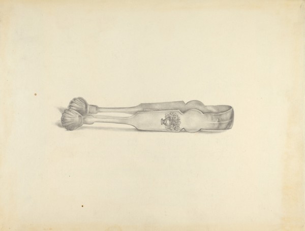 Silver Sugar Tongs, 1935/1942.