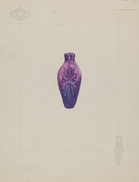 Stiegel Perfume Vial, c. 1936.