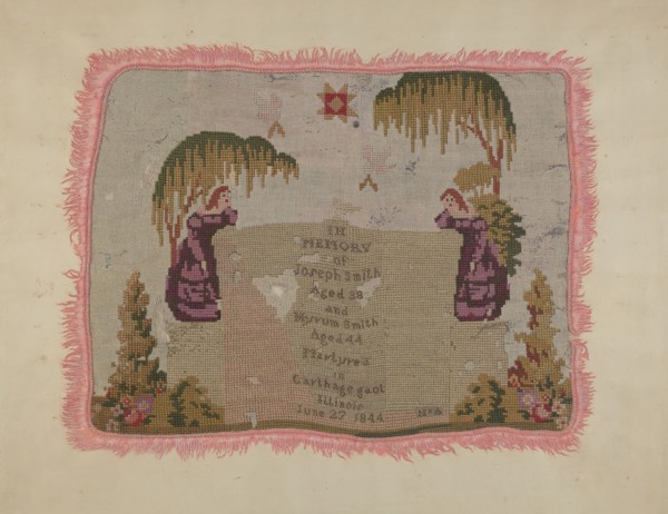 Mourning Embroidery, 1935/1942.