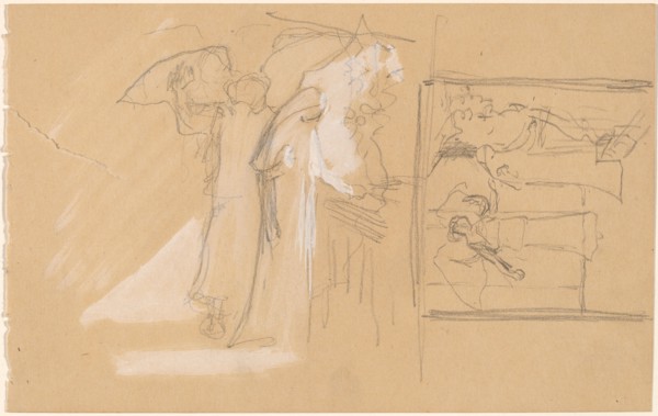 Studies for a Panel, 1890/1897.