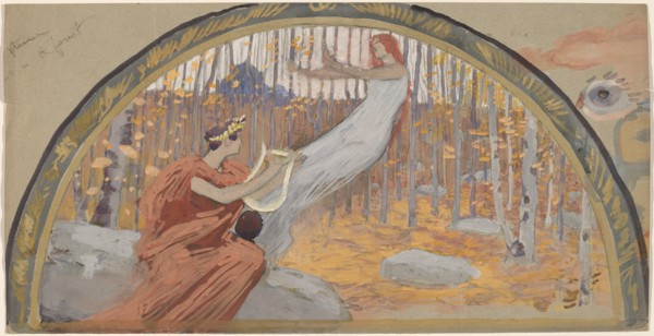 Study for a Lunette, 1890/1897.