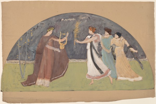 Study for a Lunette, 1890/1897.