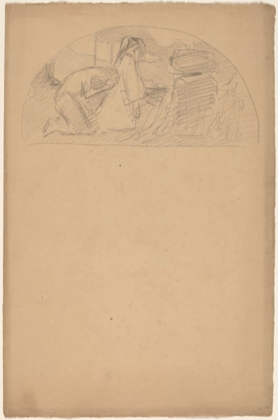 Study for a Lunette, 1890/1897.