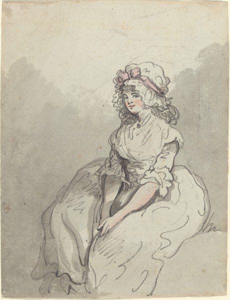 A Young English Beauty, c. 1790.