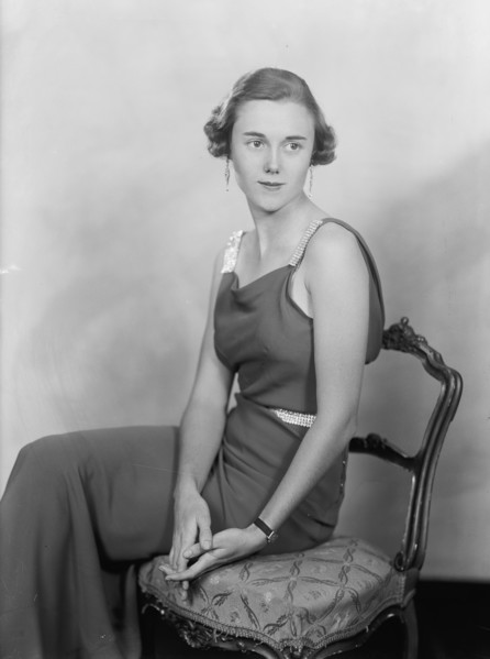 Florence Asher - Portrait, 1933.