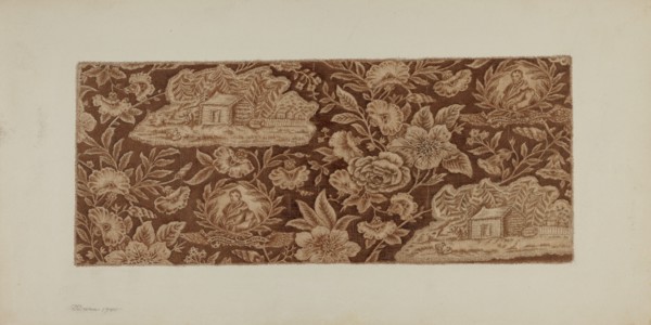 Historical Printed Cotton, 1940.