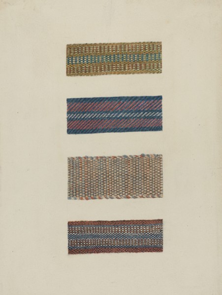 Tapes for Chair Seat, 1935/1942.