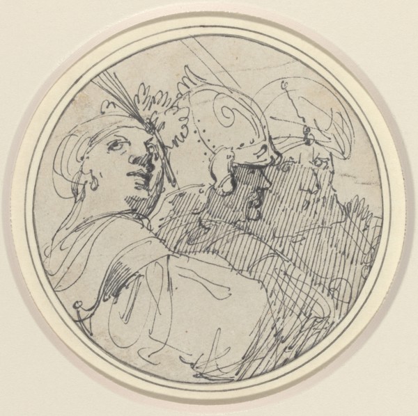 Three Oriental Heads, 1770/1775.