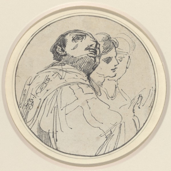 Three Oriental Heads, 1770/1775.