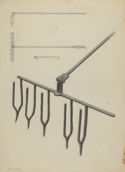 Wrought Iron Toaster, 1935/1942.