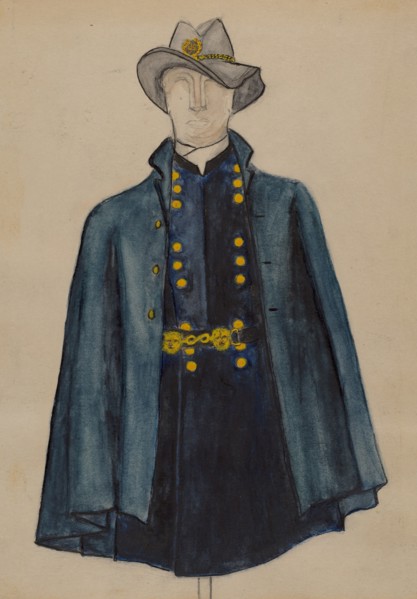Civil War Field Uniform, c. 1936.