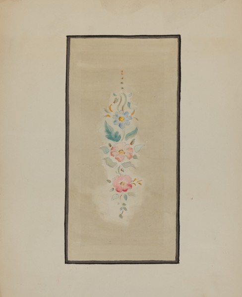 Panel from Hall Lantern, c. 1936.
