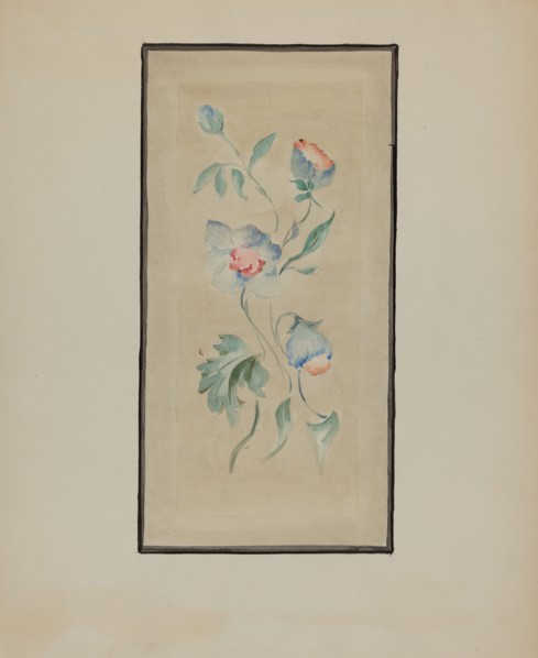 Panel from Hall Lantern, c. 1936.