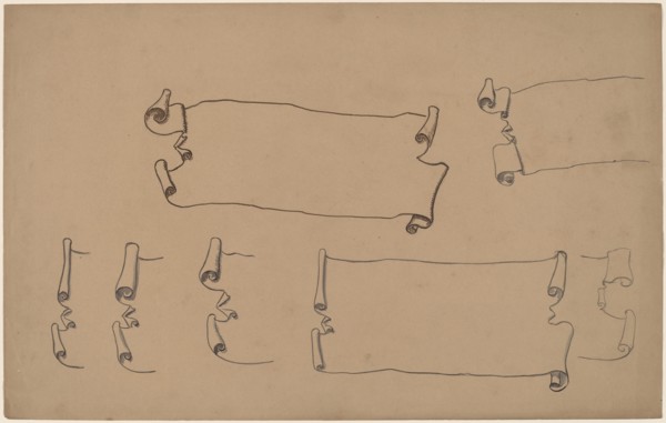 Sketches for a Scroll, 1890/1897.