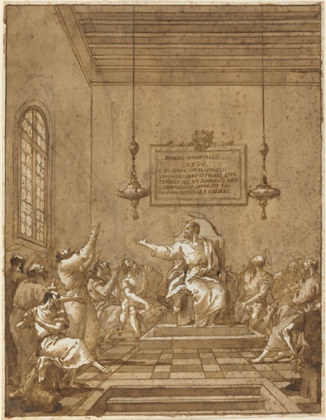 The Apostles' Creed, 1770s/1780s.