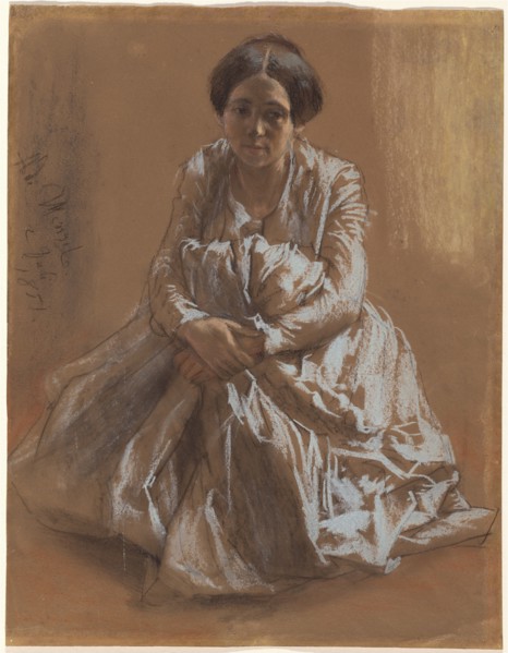 The Artist's Sister Emilie, 1851.