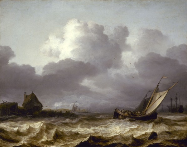 The storm, between 1640 and 1650.