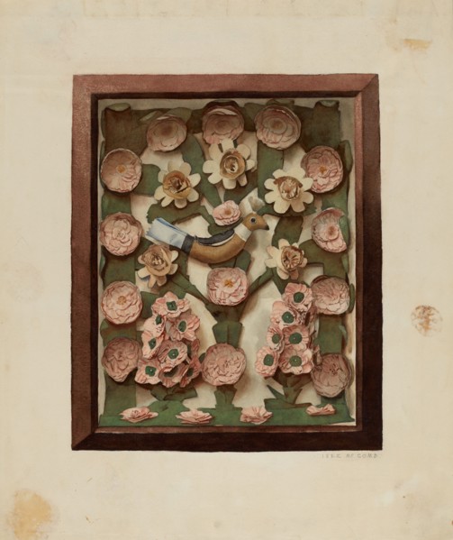 Valentine in Shadow Box, c. 1938.