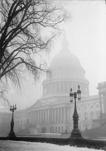 U.S. Capitol, 1917. Washington DC.