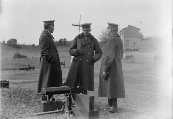 Army, U.S. Machine Gun Tests, 1918.