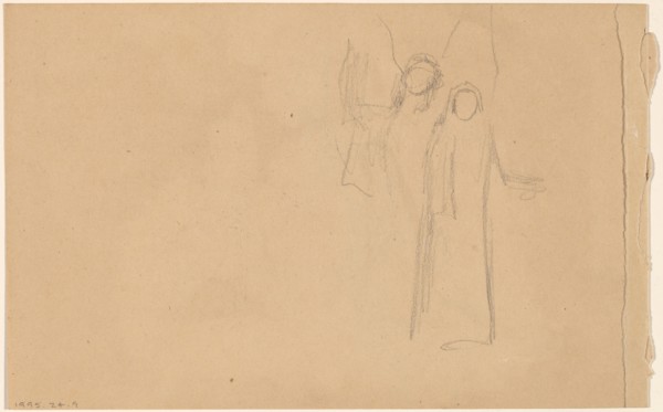 Study of Figures [verso], 1890/1897.