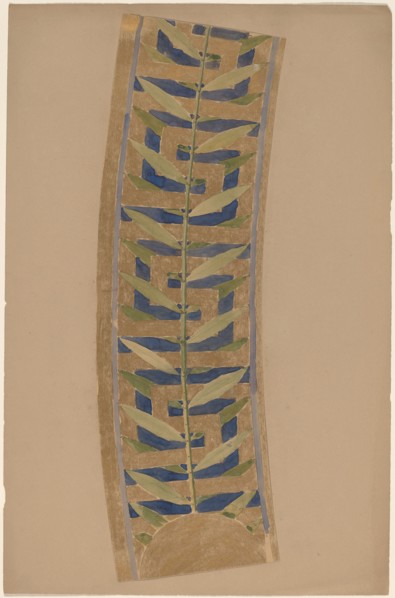 Study for a Border Design, 1890/1897.
