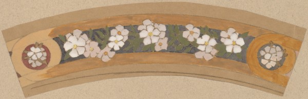 Study for a Border Design, 1890/1897.