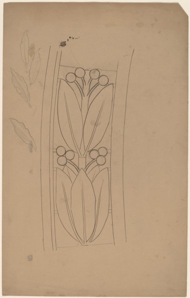 Study for a Border Design, 1890/1897.