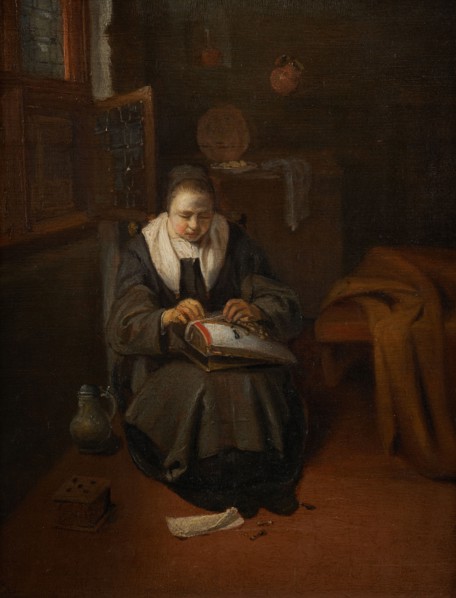 The lacemaker, between 1652 and 1693.