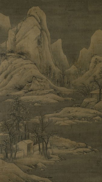 Snowy landscape, between 1368 and 1644.