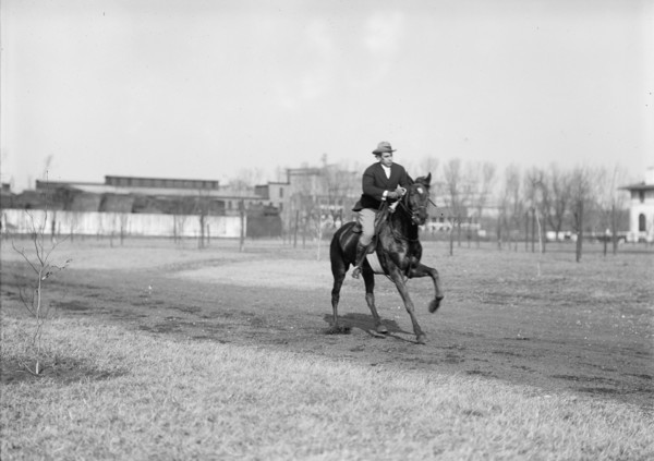 Wrisley Brown, Attorney - Riding, 1914.