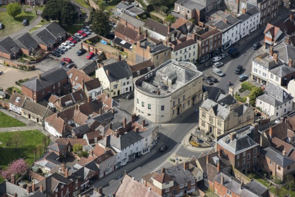The Town Hall, Devizes, Wiltshire, 2017.