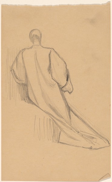 Study of a Figure from Behind, 1890/1897.