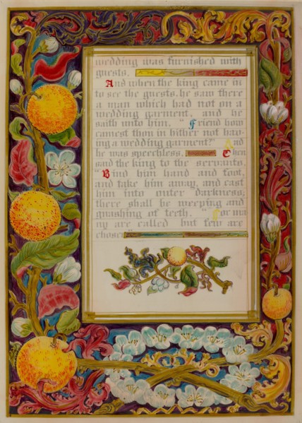 Illuminated Parable: The Wedding, c. 1936.