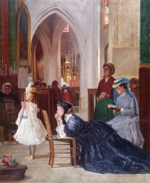 La prière, mid-late 19th century. Prayers.
