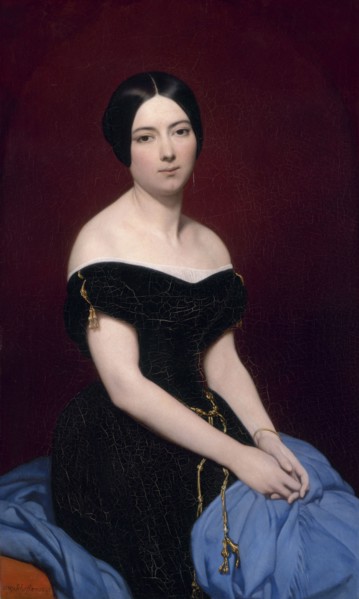 Portrait de Madame Edouard Caillard, 1842.