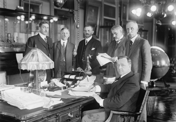 War Council, 1917.  Creator: Harris & Ewing.
