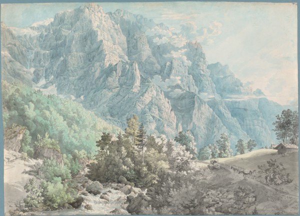 The Glärnisch Massif in Switzerland, c. 1790.