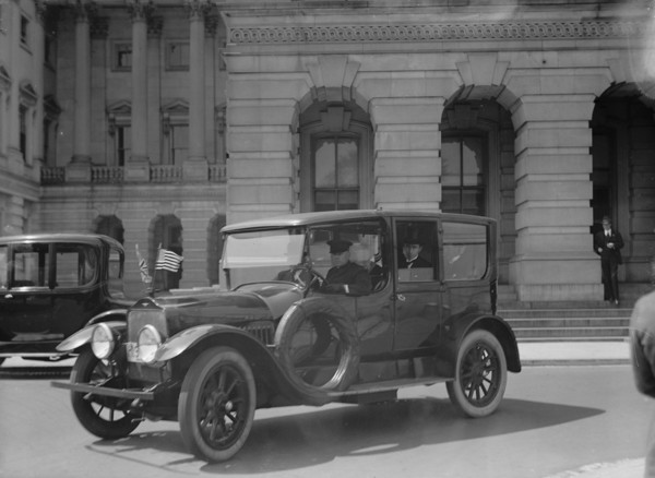 British Commission To U.S. - At Capitol, 1917.