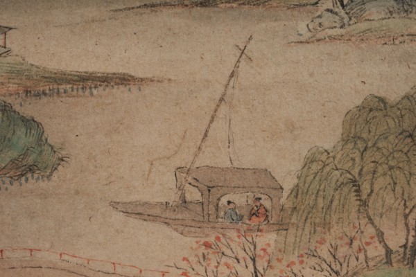 Landscape in the manner of the Wu School, 1841.