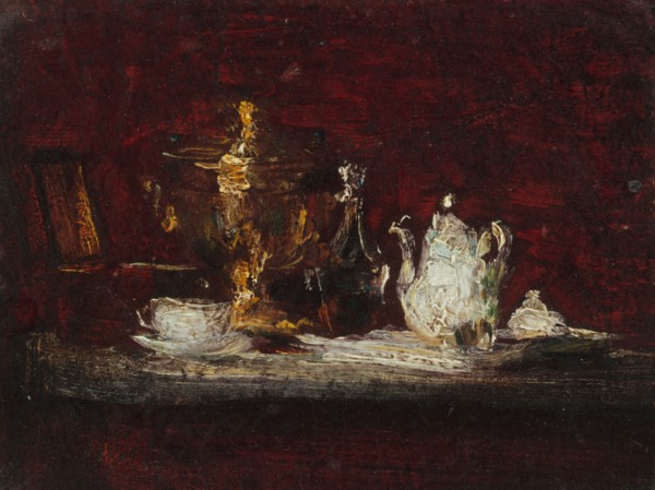 Nature morte au samovar, between 1866 and 1872.