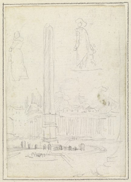 The Obelisk in Saint Peter's Square, 1754/1765.