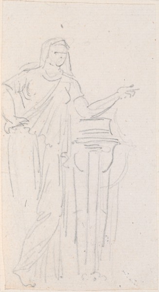 Statue of a Vestal Virgin, probably c. 1754/1765.