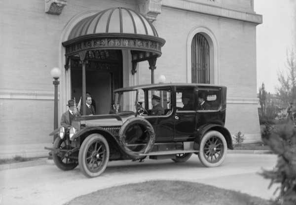 British Commission To U.S. - At Long Residence, 1917.