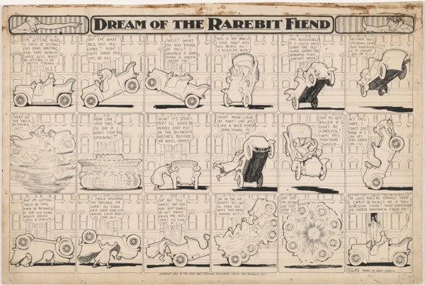 Dream of the Rarebit Fiend: Bucking Automobile, 1907.