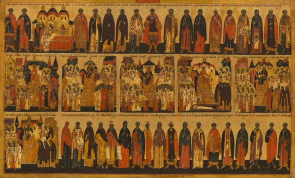 Menology of the month of July, between 1750 and 1800.