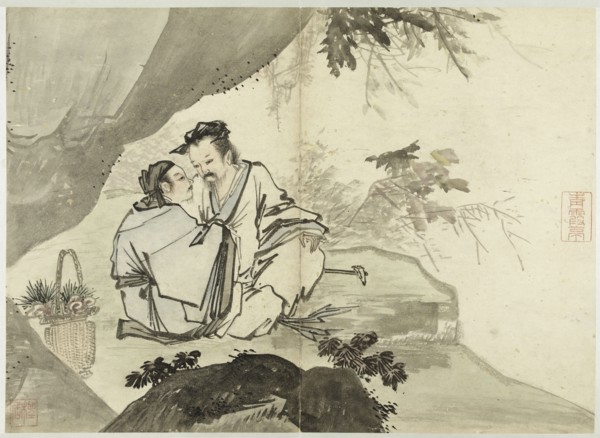 Poets and Immortals after Du Jin ?? (active 1465–1505).
